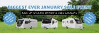 Biggest Ever January Sale Event - Ryedale Caravans & Leisure